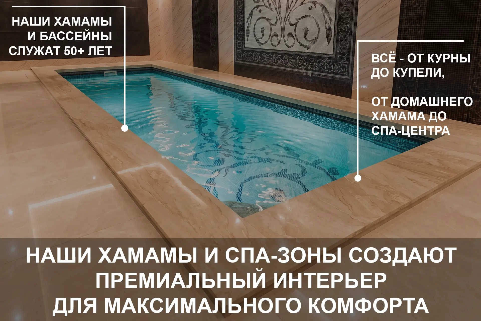 Хамамы, турецкие бани и сауны
