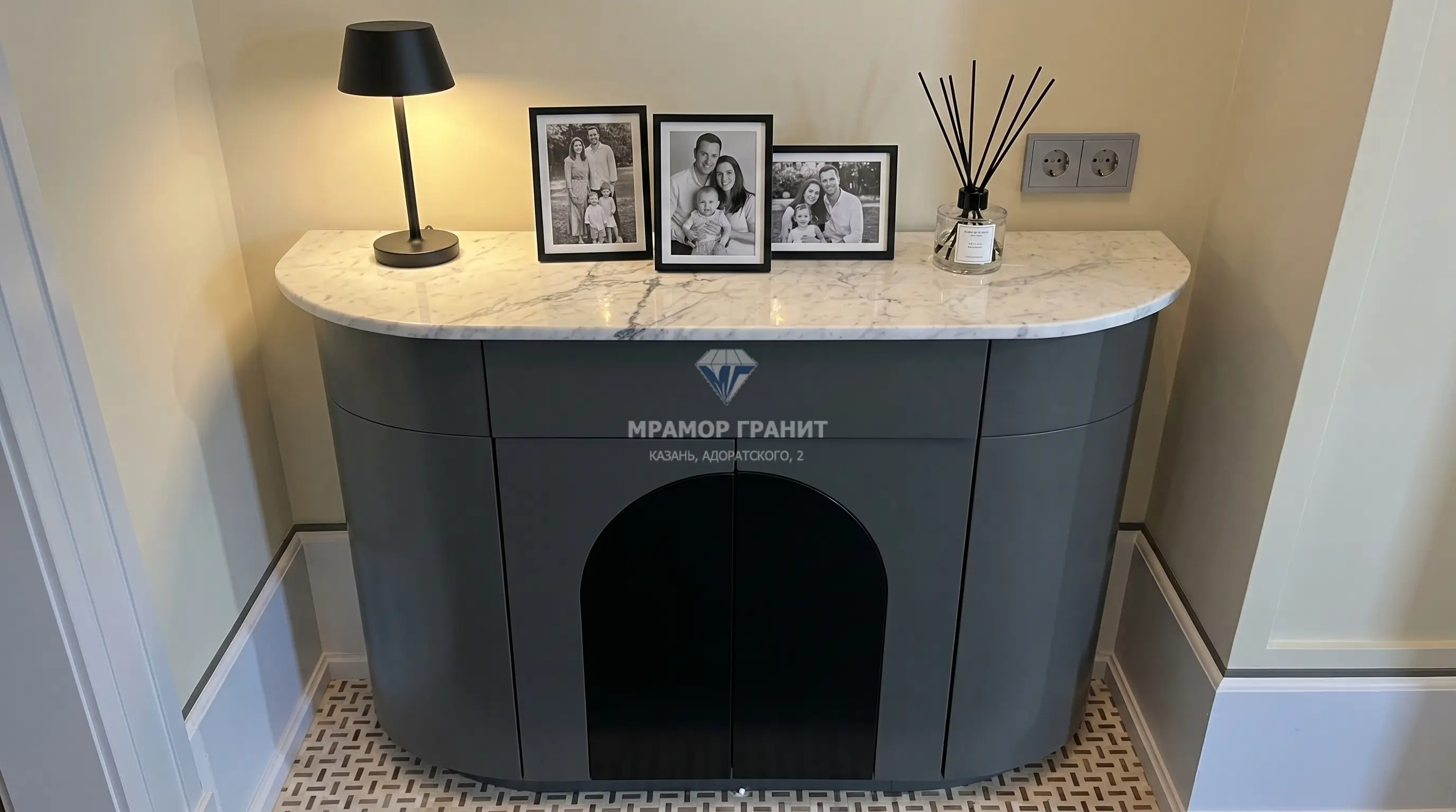 Мрамор Bianco Carrara